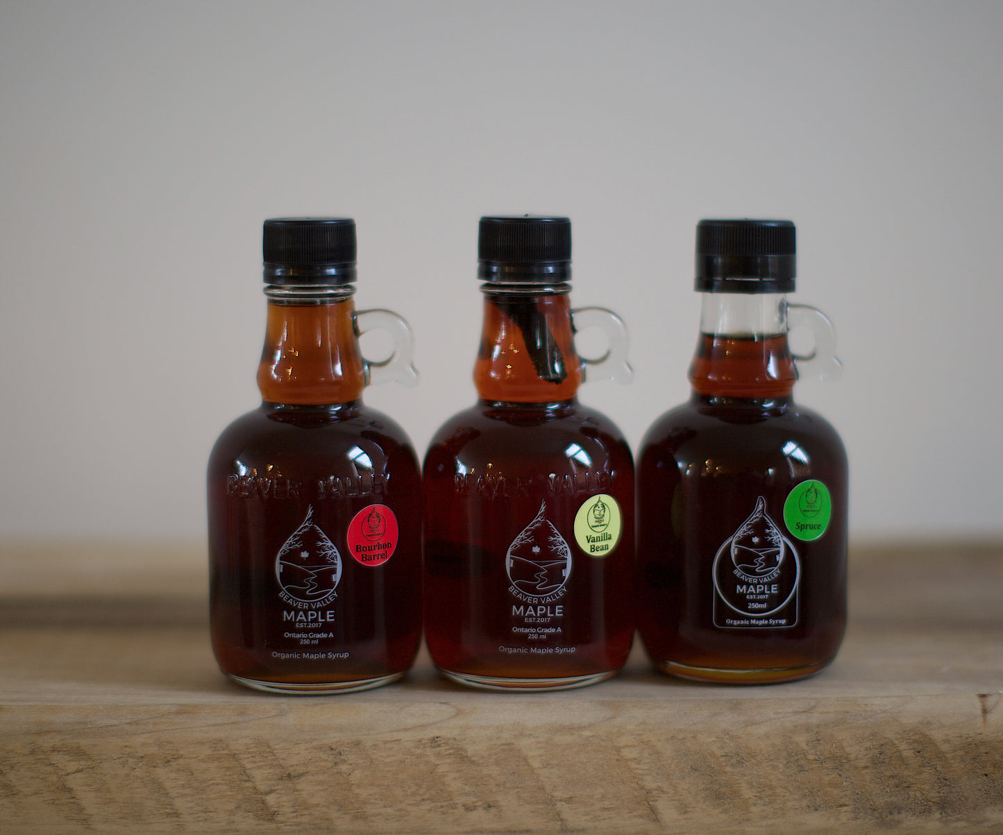 Beaver Valley Maple Syrup Trio: Indulge in a Symphony of Flavours!