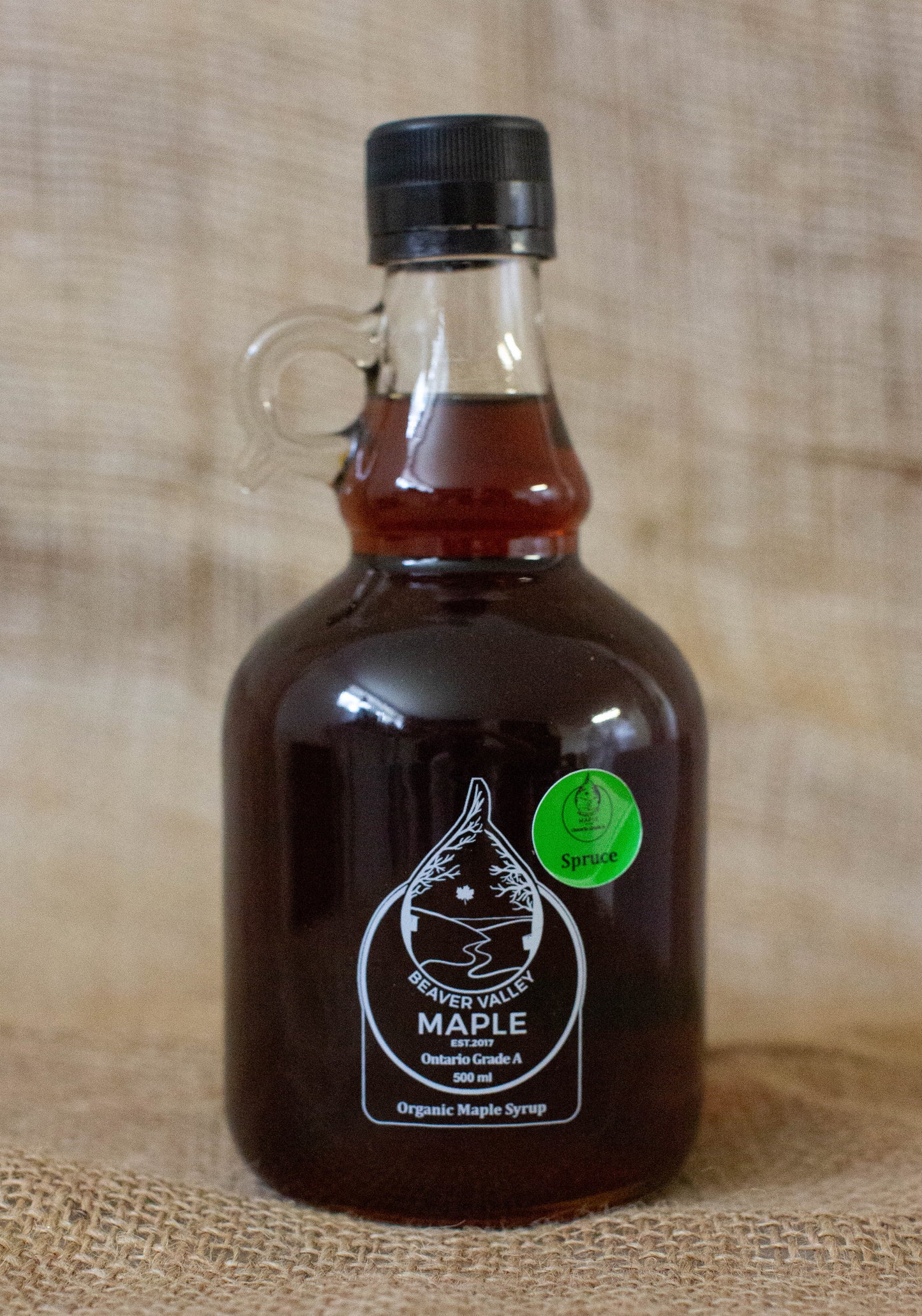 Spruce Infused Maple Syrup