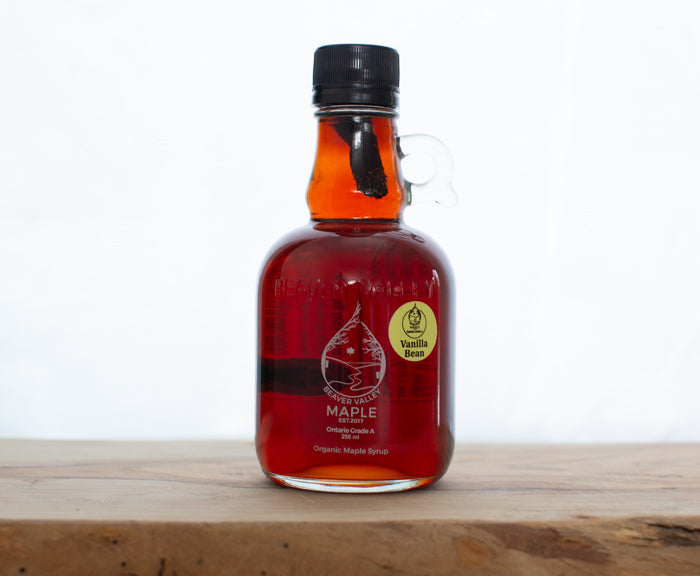 Vanilla Bean Infused Maple Syrup Beaver Valley Maple