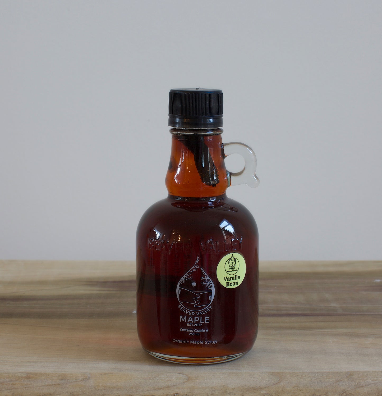 Vanilla Bean Infused Maple Syrup